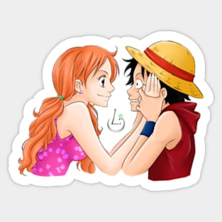 Nami & Luffy - Complicity Sticker